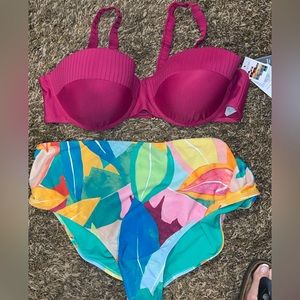 Two Piece Bikini Swim Suit